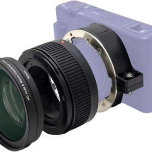 Sony ZV1 II wide-angle & macro lens with adapter mount